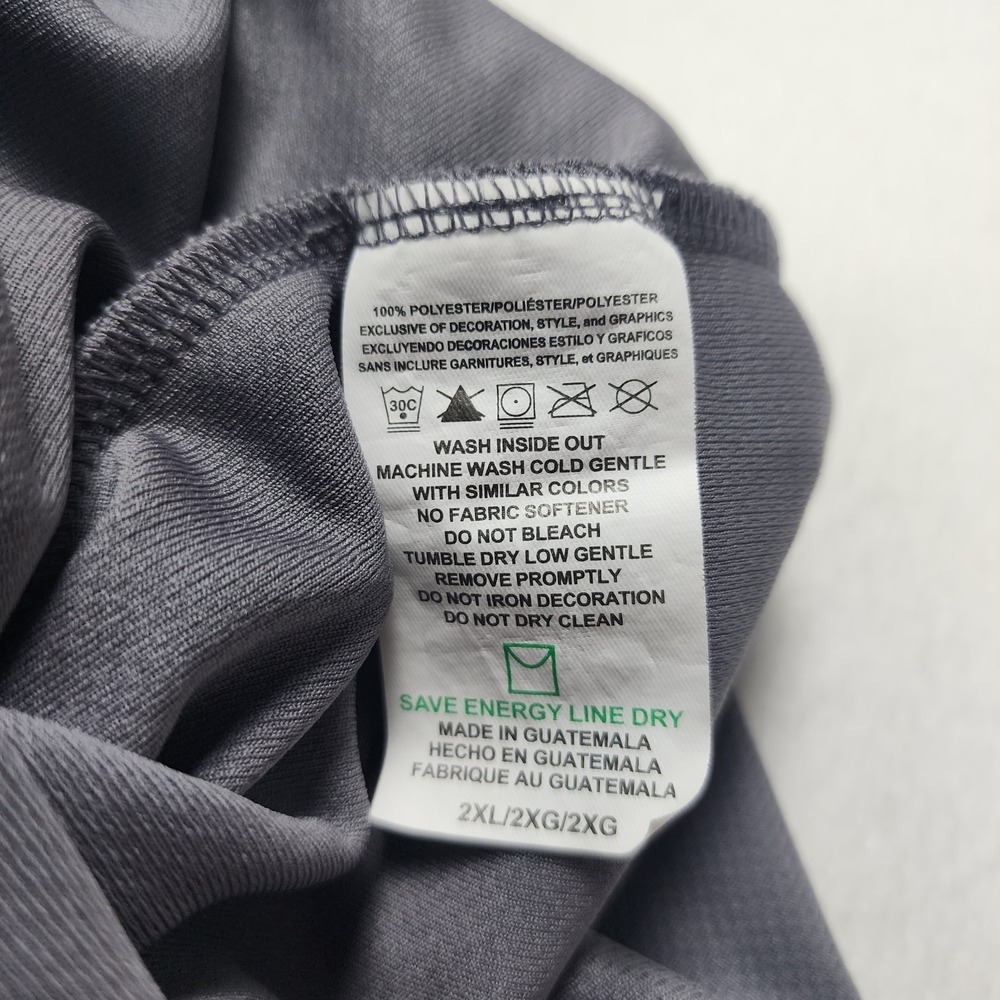 Green Bay Packers Shirt Mens 2XL Gray NFL Team Apparel Quarter Zip Pullover - Picture 5 of 10